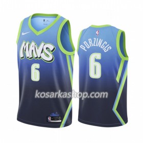 Dres Dallas Mavericks Kristaps Porzingis 6 Nike 2019-20 City Edition Swingman